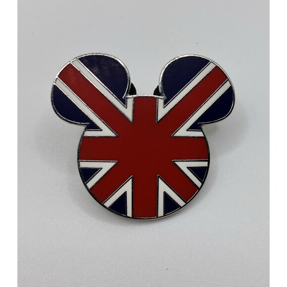 Lot Of 4 Trading Pins Walt Disney Mickey Mouse Donald Duck Ears Safety Pin - Picture 8 of 14